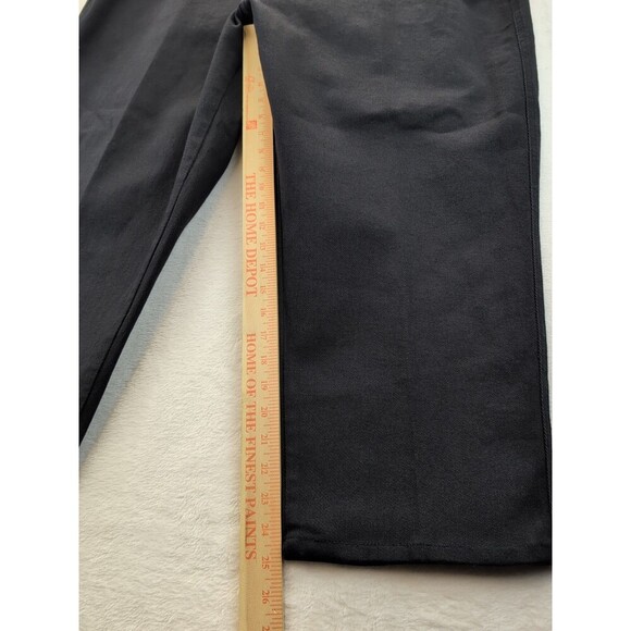 VTG Roper Black Jeans Womens 24X32 Made in USA 80s 90s Western Wide Leg - Picture 6 of 14